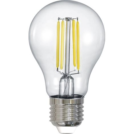 Ampoule LED sphérique transparente E27 7W 806 lm blanc chaud dimmable Trio