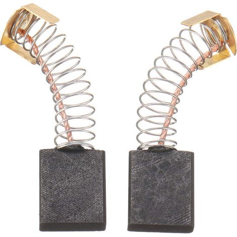 Balai de charbon - 2 pièces - Graphite - 6x16x18mm - Pour disjoncteur Titan TTB280DRH (1/5)