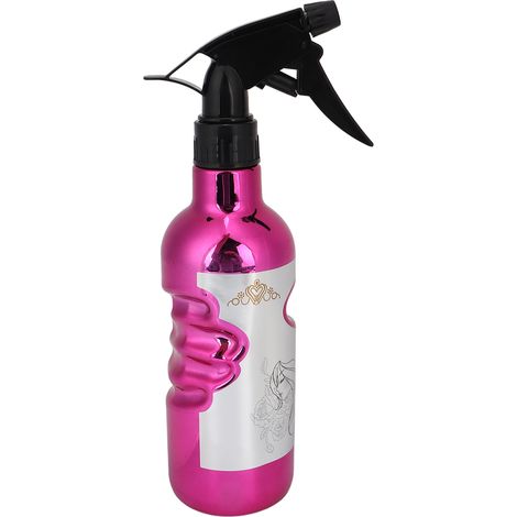 Bouteille pulvérisateur eau brume ultra fine multifonction résistante design ergonomique inodore vaporisateur rose violet (1/5)