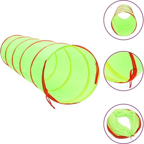 Tunnel de jeu pour enfants Vert 175 cm Polyester (1/5)