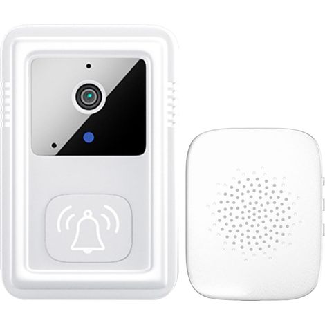 Caméra Sonnette ée Haute Définition, Audio Bidirectionnel, Résistant  Caméra Carillon De Porte WiFi Intelligente Pour Appartement Maison Commerce Location Propriétaire Loca (1/5)