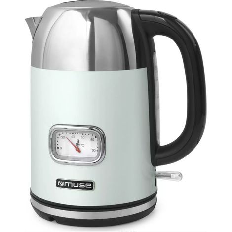 Hervidor inalámbrico de 1,7 L y 220 W, verde - MS-020AG - Muse - (1/2)