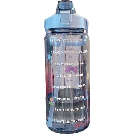 Grande bouteille d'eau pour le sport (1/2)