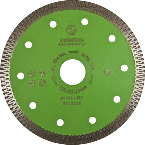 EIBENSTOCK Diamanttrennscheibe Ø 125 mm für Nass- und Trockensch
