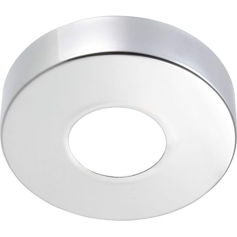 80x19mm(DxT) Rond Rosace Plaque 201 Inox Acier Argenté pour 33mm Dia (1/5)
