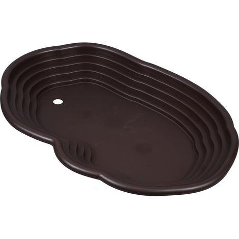 Grande piscine pour reptiles en plastique robuste avec gamelle d'eau et rampe - Bol multifonction pour terrarium pour tortues et zone de baignade (1/5)