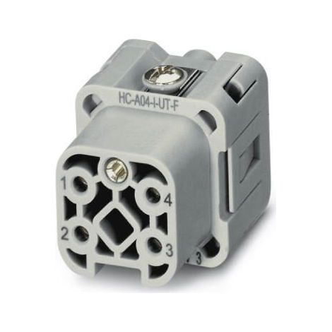Embout de connecteur Phoenix Contact, 4 contacts , 24A, Femelle ( Prix pour 1 )