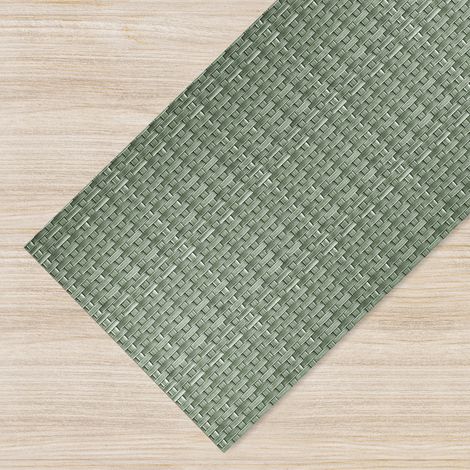 Tappeto da cucina antiscivolo, antimacchia passatoia multiuso lavabile in lavatrice linea marmo, cucina, corridoio, soggiorno 50x350 - Intrecci Verde