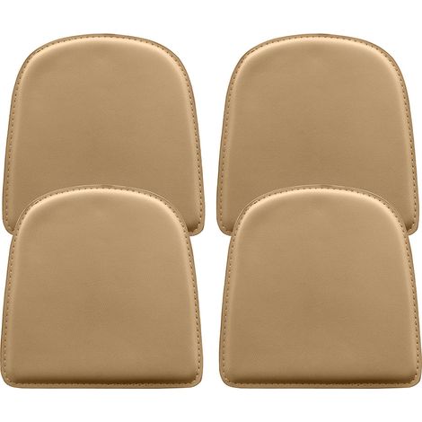 Pack x4 Coussin Magnétique pour Chaise - Polyuréthane - Stylix Marron clair