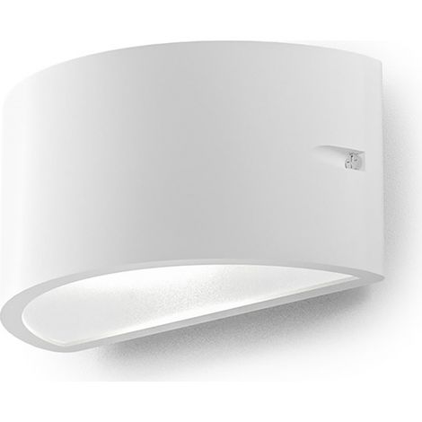 Applique esterno gea led lan led ip54 ges1050 e27 lampada parete biemissione moderna