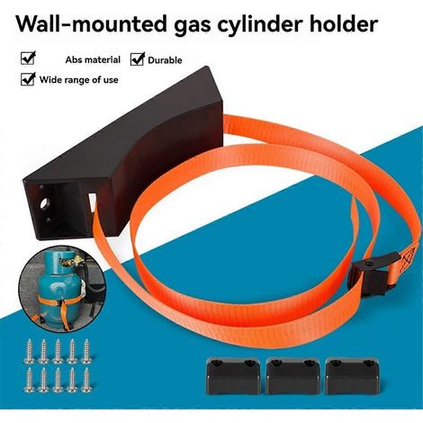 Support fixe de réservoir avec sangle en nylon renforcée et allongée -- (1/5)