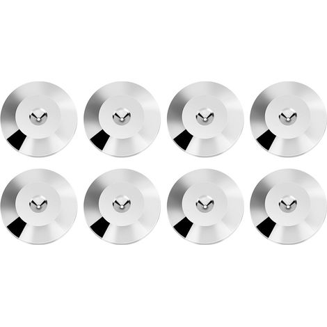 Washer Pour Pointes - Entretoise En Cuivre Pur - Antivibration Pour Enceintes Et Amplificateurs - Lot De 8 (1/5)
