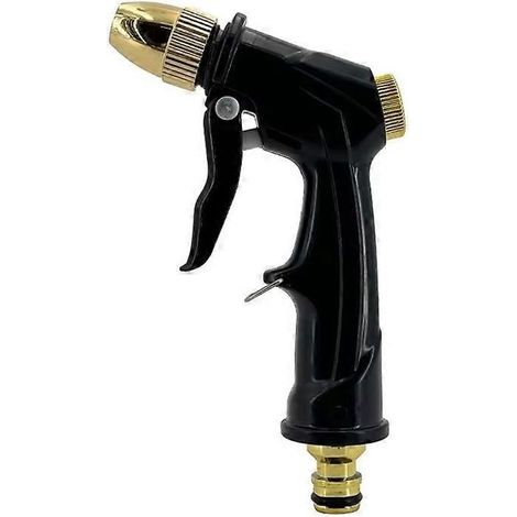 Pistolet à eau pour nettoyeur haute pression, buse de pulvérisation pour tuyau d'arrosage de jardin, outil de nettoyage pour lavage de voiture, jet d'eau pour arrosage et nettoyage (1/5)