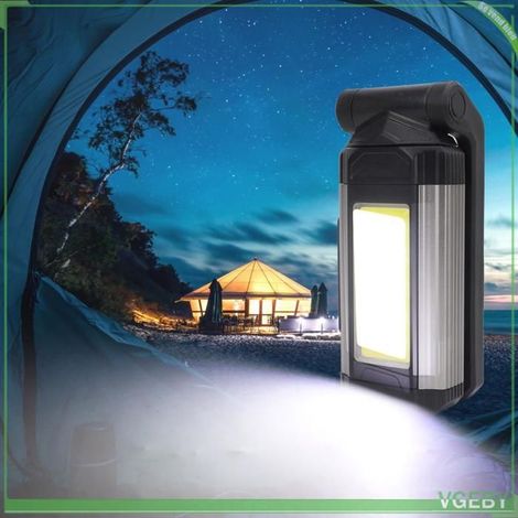 Lampe de travail pliable - FAFEICY - COB 7 modes - Batterie 2200 mAh - Alliage aluminium - Crochet magnétique (1/5)