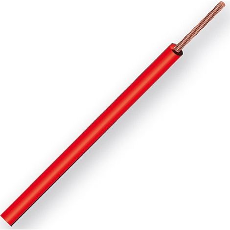 Starrleitung elektrisch Ho7vu 1,5 mm - Rot - Krone 100 m