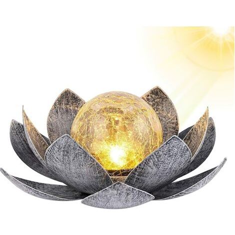Pair - Extérieur LED Fleur De Lotus-Lumière De Bassin Souhaitant-Nénuphars Flottants Lumineux-Décor Piscine Jardin Mariage (1/4)