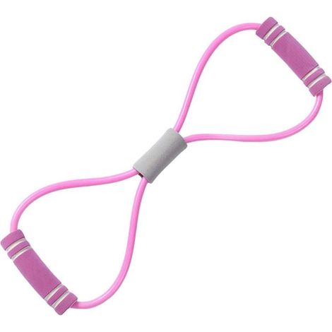 Sangle de yoga Rally, gaine corporelle en silicone, forme 8 mots, corde de traction (1/5)