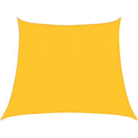 Maison Exclusive - Voile d'ombrage 160 g/m² Jaune 3/4x3 m PEHD (1/5)