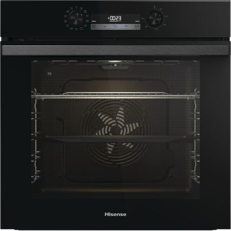 Hisense Forno Elettrico da Incasso BI64221PB Capacità 77 L Multifunzione Ventilato Colore Nero