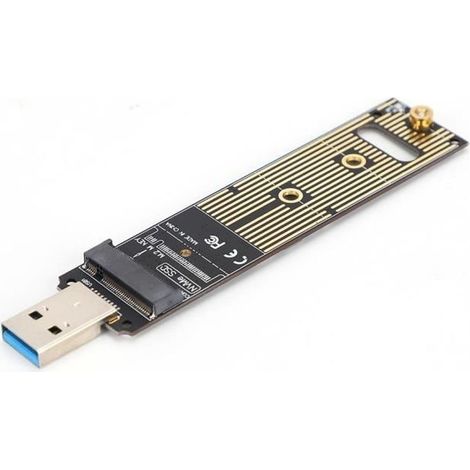 M.2 NVMe SSD zu USB Adapterkarte Festplattenkonverterkarte