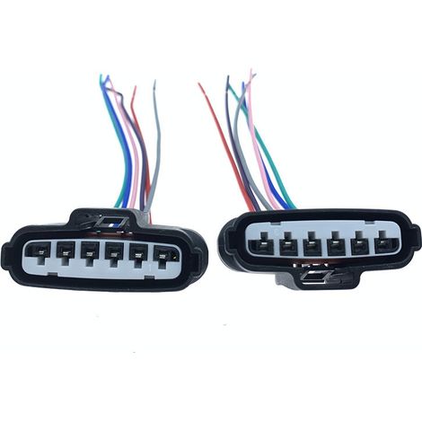 Accelerator pedal connector compatible with Weichai, Foton, Jiefang J6, Hongyan, Sinotruk, Howo, Geerfa heavy-duty trucks and Bosch light-duty trucks – JB1380-6P