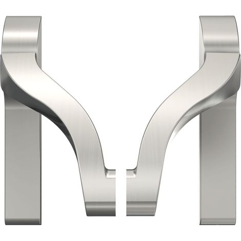 Poignée de barre pour barre de pression UG pour fermetures de porte panique, acier inoxydable