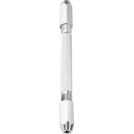 0-3Mm Mini Micro Manuel Gimlet Double Pin Vise Perceuse À Main, Pin Vise End Pin Vice Drill Outil De Forage À Main (1/5)