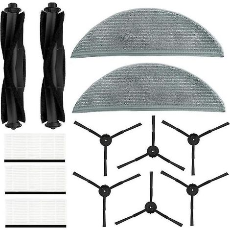 AMXCNOY Für Saugroboter R1 / Lidstro S1, Hauptseitenbürste, HEPA-Filter, Ersatzreinigungstuch (1/3)