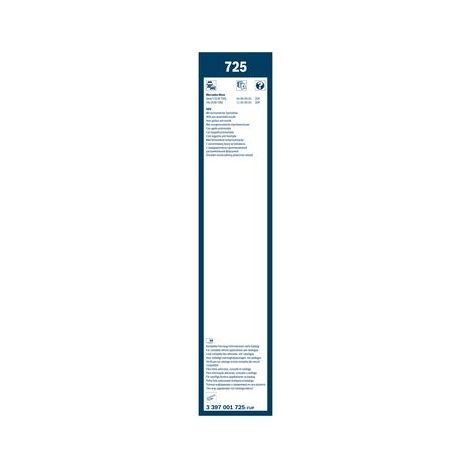 Balai d'essuie-glace BOSCH 3 397 001 725 MERCEDES-BENZ