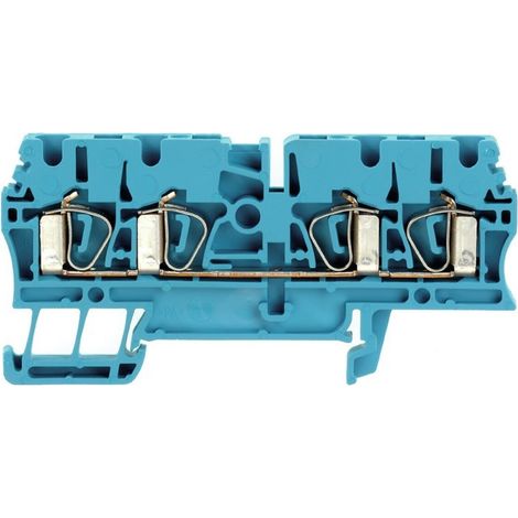 4-adriger Sammelschienenverbinder 2,5 mm² blau Ex ZDU 2,5/4AN BL 1608580000 (1/3)