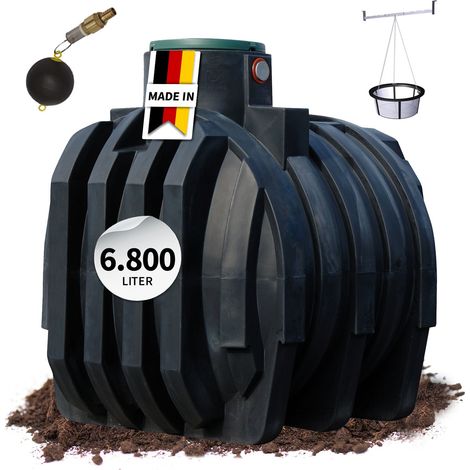 4rain MONO Retentionszisterne Plus 6800 Liter inkl. Tankabdeckung (1/5)