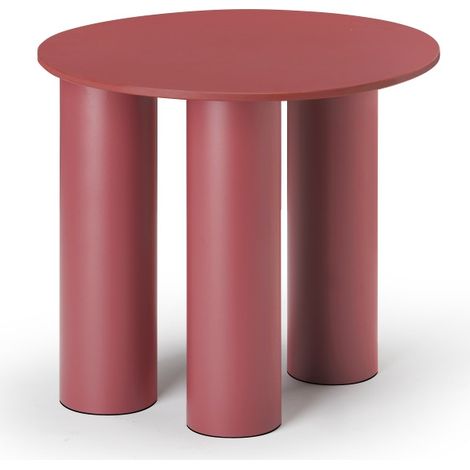 Table basse design, Table d'appoint outdoor indoor HYPPO Ø50 cm, Scab Rouge en Metal, Scab design (1/5)
