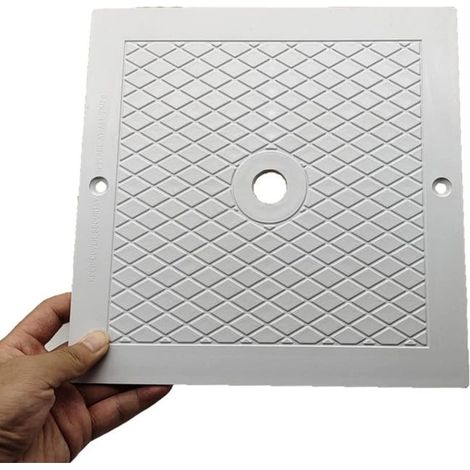 Tapa del skimmer, para Hayward SPX1082E, SP082, 1083, 1084, 1085 y SP1086, 1 pieza, cuadrada (1/4)