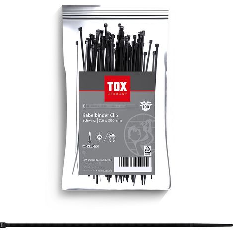 Fascetta Clip 7,6x300 (100 pz.) (1/5)