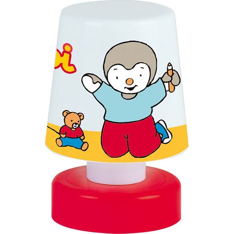 Veilleuse poussoir multicolore T'choupi - 11.5 cm (1/5)