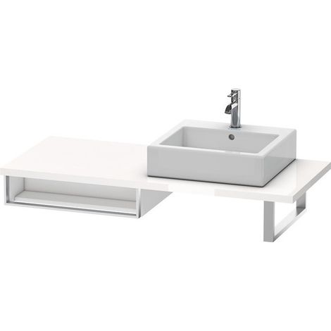 Meuble bas console VERO 518x600x142mm noyer nature