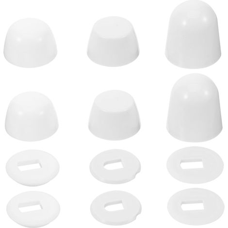 6paires Boulons De Sol De Toilettes (1/5)