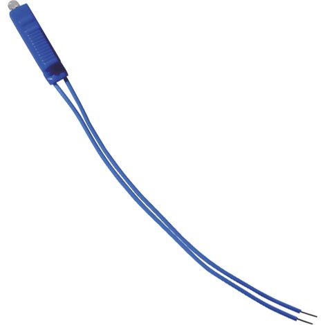 Luce di cortesia led, serie Moon, blu, 0,5W, 220Vac - Ettroit AN2919 (1/5)