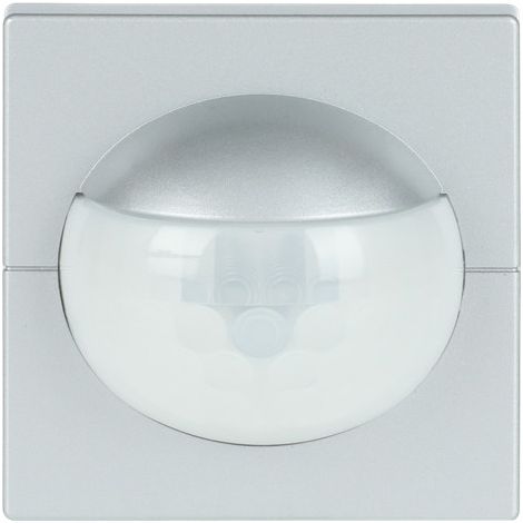 Busch-Jaeger Busch-Wächter® 180 flex Sensore comfort con multilente sensore di movimento argento alluminio - Piattaforma 63 (64764-83), 2CKA006800A2998