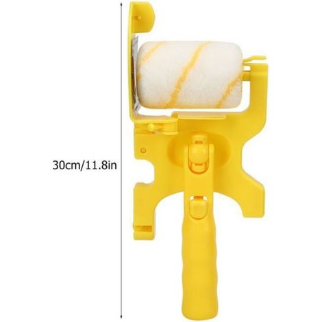 Kit de peinture coupe-bordure - - Rouleau innovant - Poignée universelle - 30x12x6,4 cm - Plastique robuste (1/4)