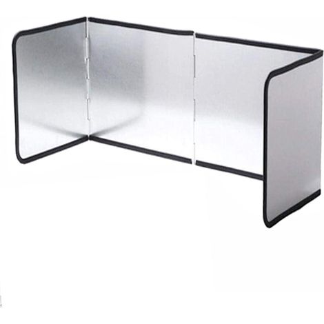 écran Anti-éclaboussures Pliable - Protection Mur Cuisine Antadhésif - Résistant Chaleur Lavable - 133x30 Cm (1/5)