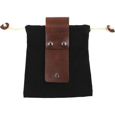 Sac de cueillette Derivemid, pochette pliable en toile PU pour les aventures en plein air (1/5)
