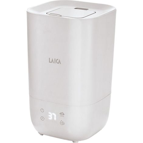 Ultraschall-Luftbefeuchter und Diffusor für ätherische Öle (23 W und verschiedene Modi), geräuschlos, mit LED-Anzeige