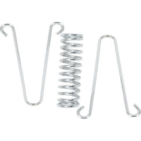 Ressort en Acier pour Auvent Boucles à Ressort pour Tente Tendeur de Corde de Tente D'auvent Convient pour l'escalade de Plage Accessoires de Fixation de Tente de Camping 4 Pièces (1/3)