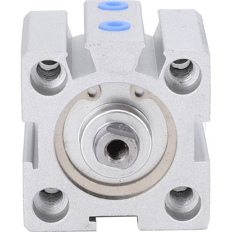Cylindre pneumatique fin en alliage d'aluminium à double effet SDA20x10, diamètre intérieur 20 mm, course 10 mm (1/5)