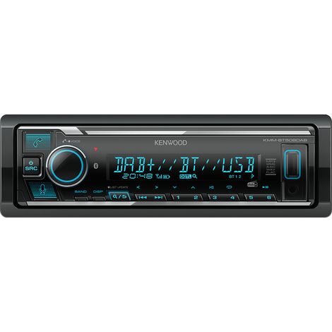 Kenwood Electronics KMM-BT508DAB receptor multimedia para coche Negro 200 W Bluetooth (1/3)