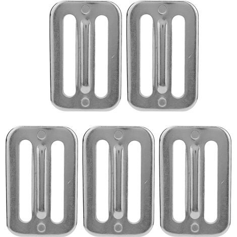 Boucle réglable en acier inoxydable haute dureté, petite quincaillerie de sac à main, finition soignée, volume compact (1/5)