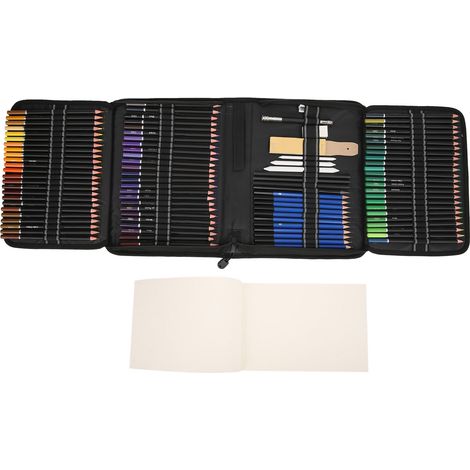 Colored Pencil Set Oily Basswood Writing Smoothly Sketch Pen Suit for Art Coloring Drawing Crafting Painting (1/5)