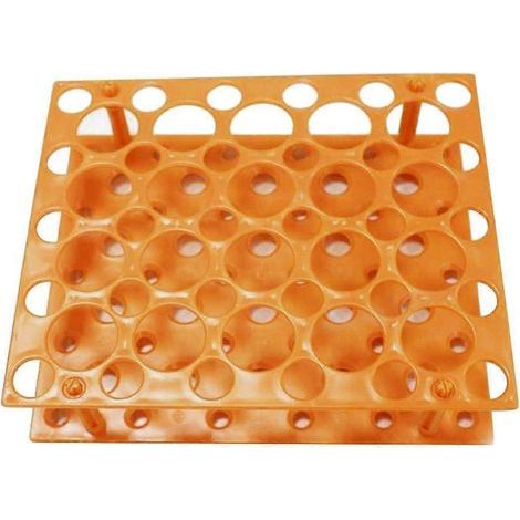 Abnehmbarer Halter für Zentrifugenröhrchen, Zubehör für naturwissenschaftliche Laborexperimente, 15 ml/50 ml (orange) - Orange (1/3)