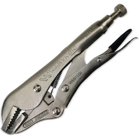 Pinza autobloccante Morse in acciaio CrMo da 7" con ganasce dritte Waryński (1/2)